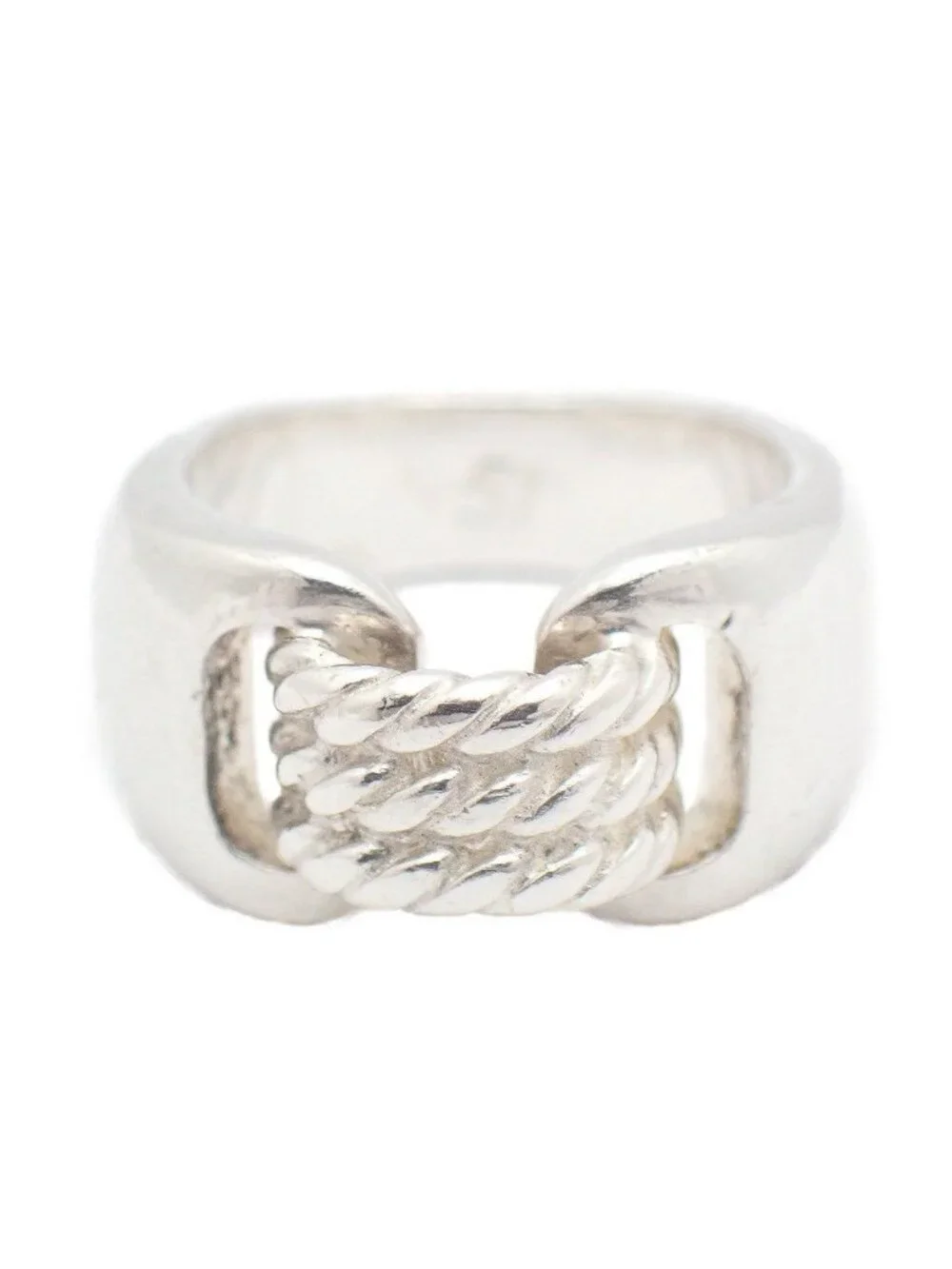 Hermes Schrois Ring 925 Sterling Silver 51 No Pawn